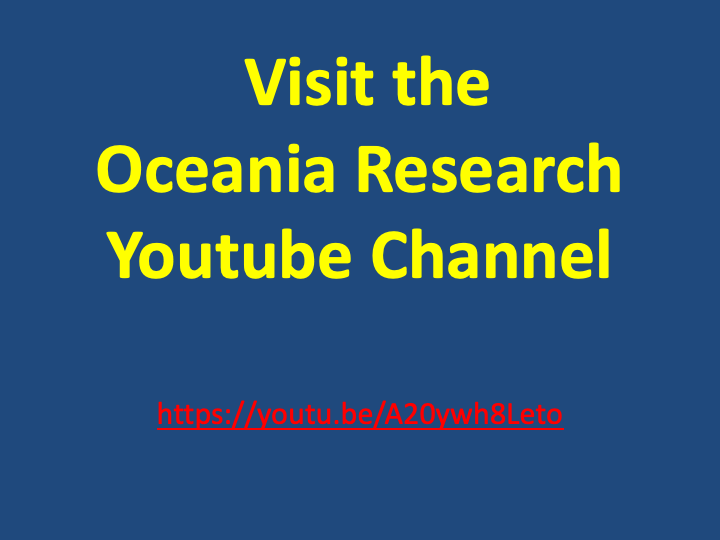 Oceania Research Youtube